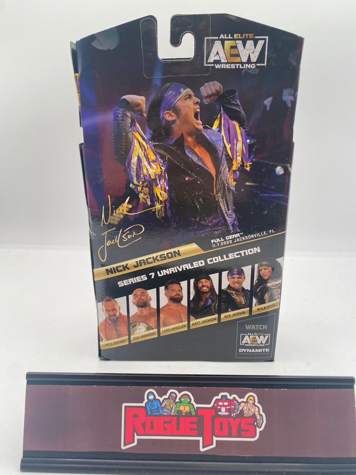Jazwares AEW Unrivaled Series 7 Nick Jackson #57