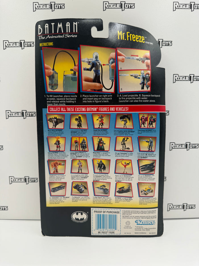 Kenner Batman The Animated Series Mr: Freeze Action Figure