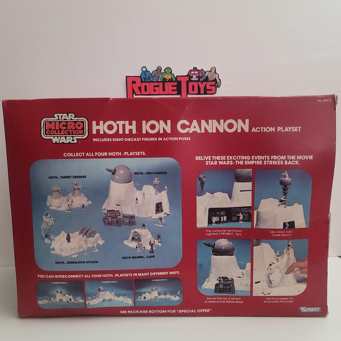 Kenner Star Wars micro collection hoth ion cannon action playset - Rogue Toys
