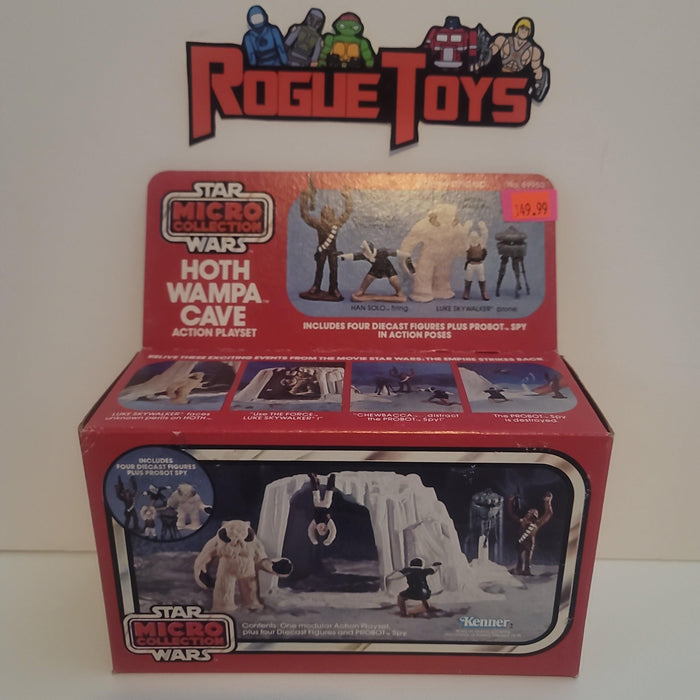 Kenner Star Wars micro collection hoth wampa cave action playset - Rogue Toys