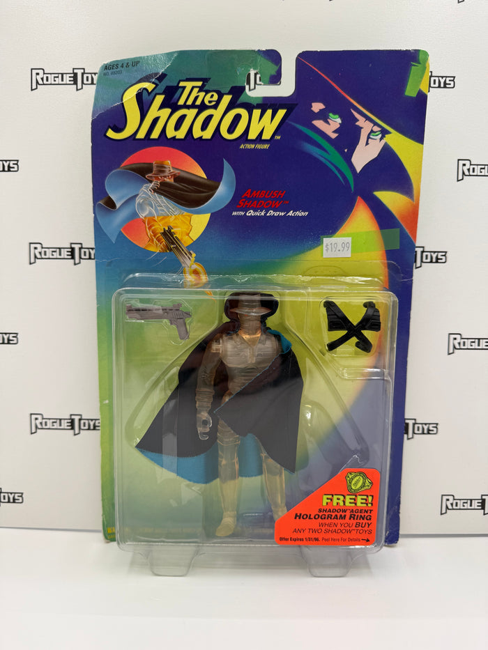 Kenner The Shadow Action Figure Ambush Shadow with Quick Draw Action