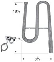 Left Burner for Ducane 1600, 1600SHLPE, 1600SHNE, 1605, 1605SHLPE, 1605SHNE, 7200, 7200R Gas Grills