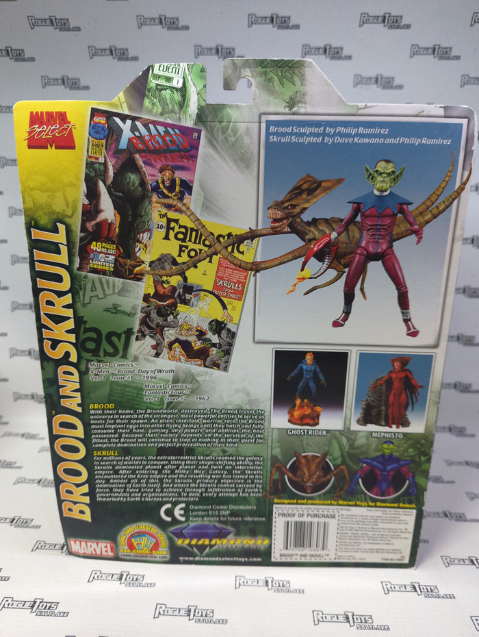 Marvel Select Brood and Skrull