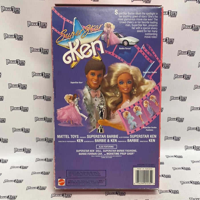 Mattel 1988 Ken Super Star Doll - Rogue Toys