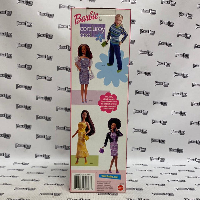 Mattel 1999 Barbie Corduroy Cool Doll - Rogue Toys