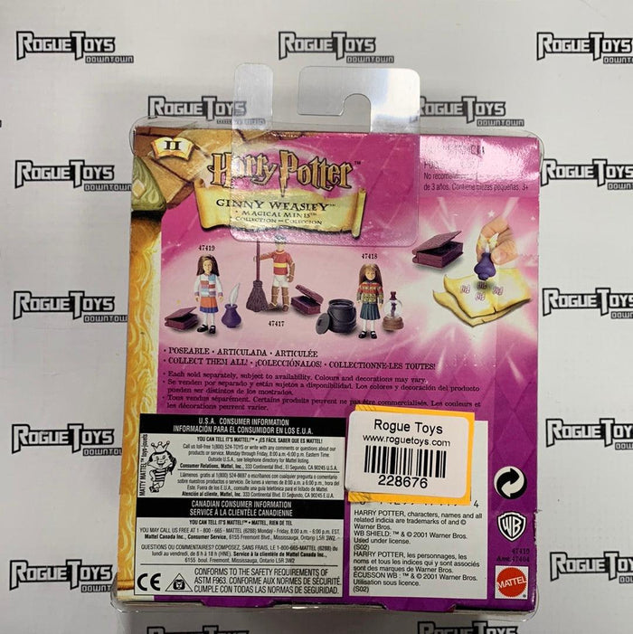 Mattel 2001 Harry Potter Magical Minis Ginny Weasley - Rogue Toys