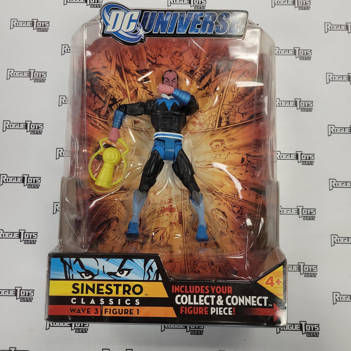 MATTEL DC Universe Classics (DCUC) Wave 3 (Solomon Grundy Collect & Connect Series), Sinestro - Rogue Toys