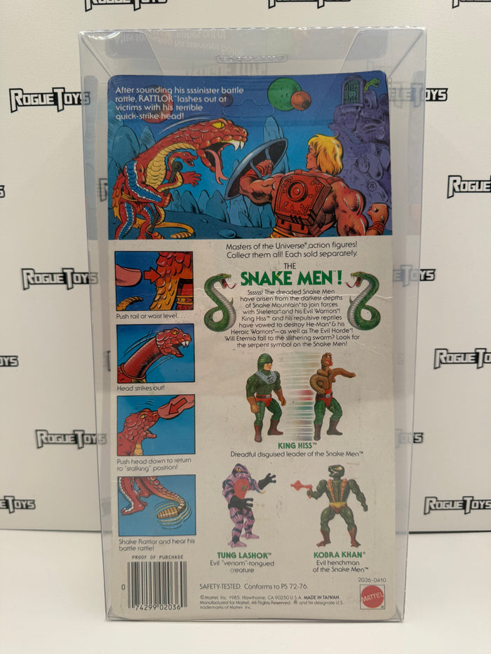 Mattel Masters of the Universe (MOTU) Snake Men Rattlor