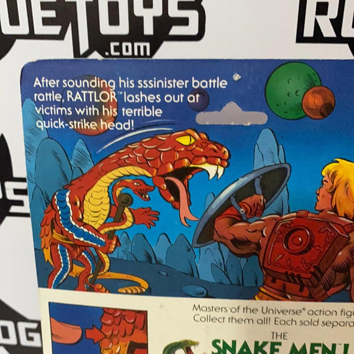 Mattel MOTU Vintage Rattlor 3 Back - Rogue Toys