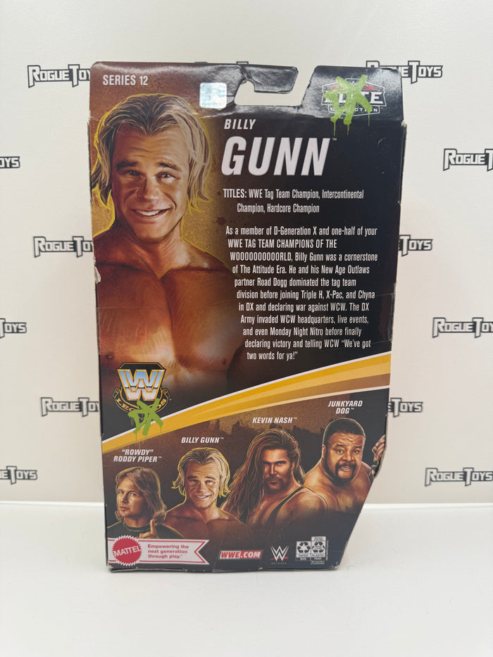 Mattel WWE Elite Collection Legends Series 12 DX Billy Gunn