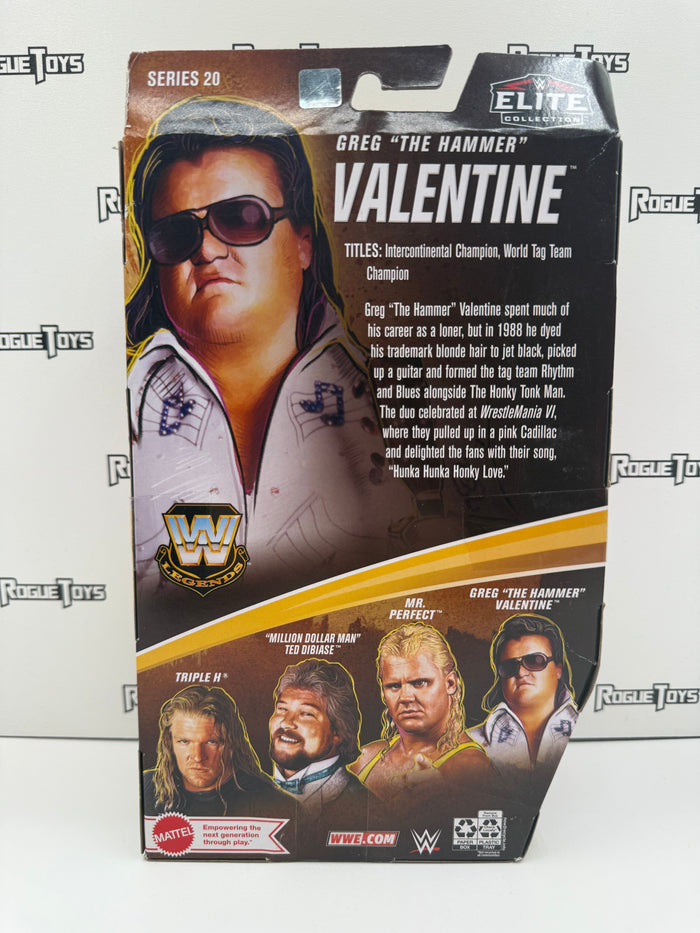 Mattel WWE Elite Collection Legends Series 20 Greg “The Hammer” Valentine (Target Exclusive)