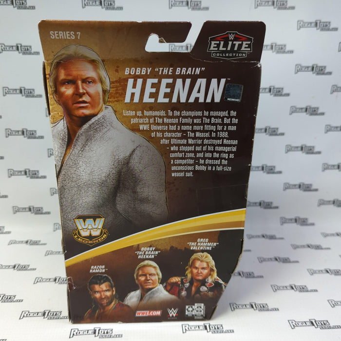 Mattel WWE Elite Collection Legends Series 7 Bobby "The Brain" Heenan - Rogue Toys