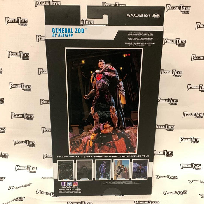 MCFARLANE TOYS - DC MULTIVERSE - GENERAL ZOD DC REBIRTH - PLATINUM EDITION - Rogue Toys