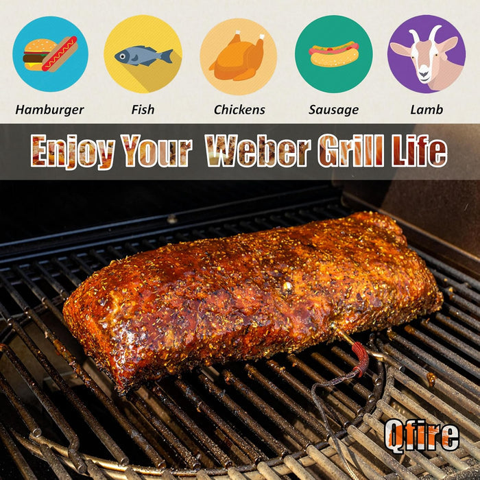 Meat Probe Compatible with Weber SmokeFire EX4/EX6 Wood Fired Pellet Grill, 2-Pack