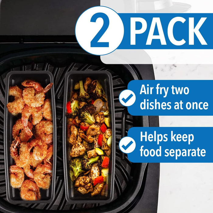 Non-Stick Veggie Trays for Ninja Foodi AG400 and AG300 Series Air Fryer Grills