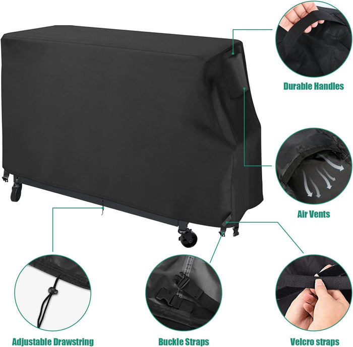Outdoor Prep Patio Table Grill Cart Cover for Expert Grill Superior Preparation Cart, 40 x 18 x 35 Inch