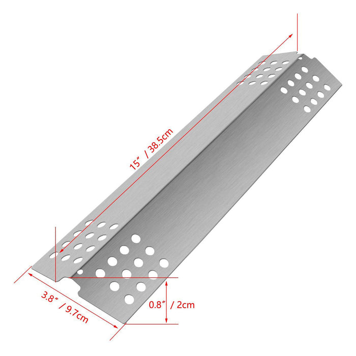 Char Broil BBQ Gas Grill Parts Kit: Burner, Heat Plate and Crossover