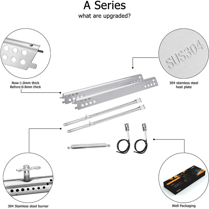 Char-broil Performance 300 463673517, 463673617, 463673619, 463673019 2 Burner Parts Kit