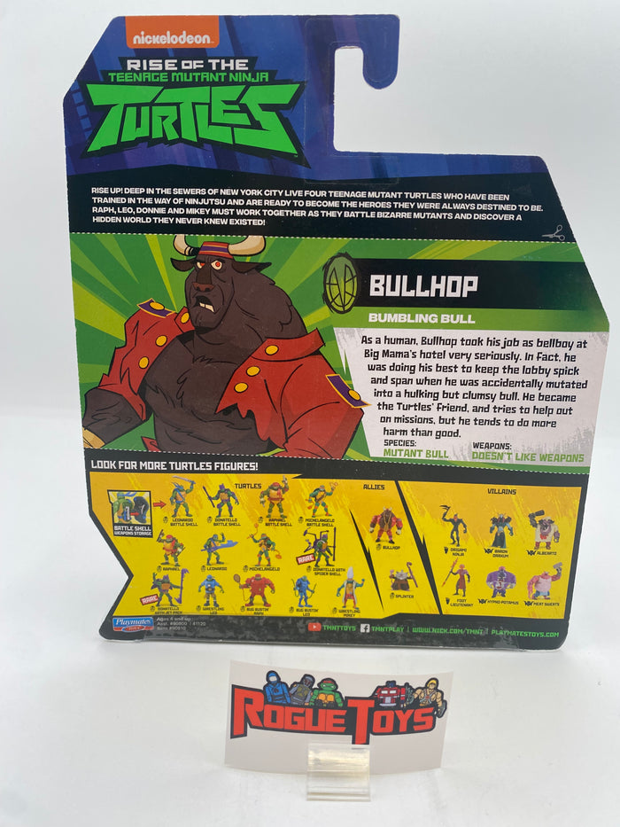 Playmates Nickelodeon Rise of The Teenage Mutant Ninja Turtles Bullhop Bumbling Bull
