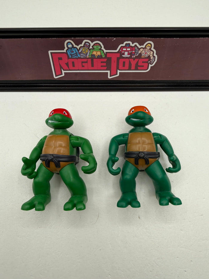 Playmates Teenage Mutant Ninja Turtles (TMNT) Toddler Raphael & Michelangelo