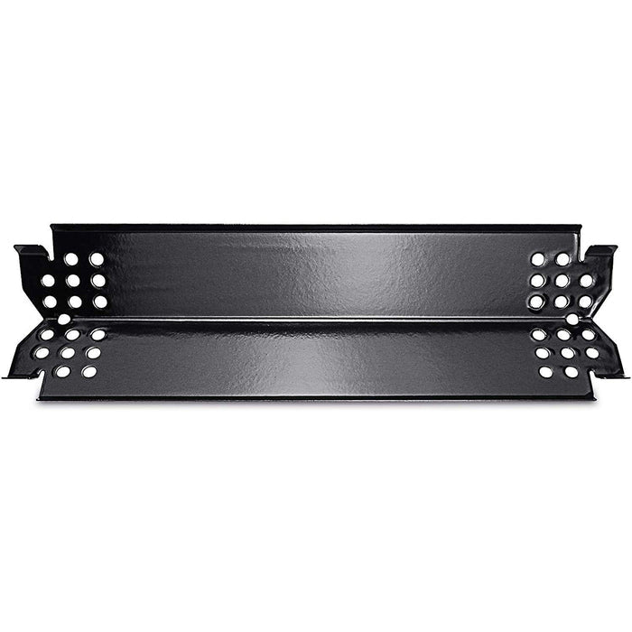 Porcelain Steel Heat Plates for Backyard 720-0888M Gas Grill, 5 Pcs Kit 14.6 x 4.2 Inch