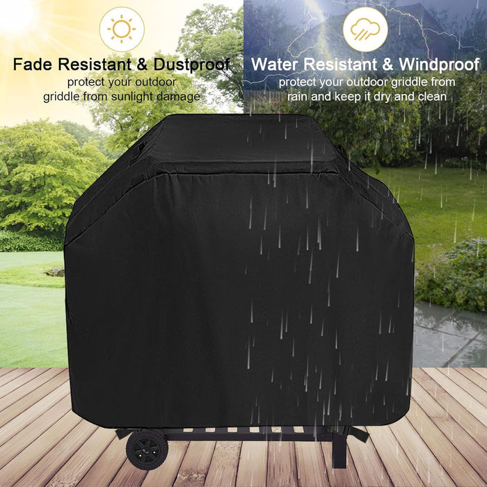 Premium BBQ Cover for Royal Gourmet CD1824AX Charcoal Smoker Grill