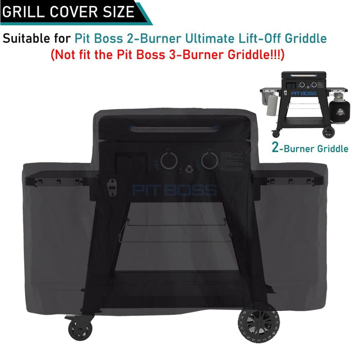 Premium Cover for Pit Boss PB2BGD2 10780 2 Burner Ultimate Lift Off Griddle Grill