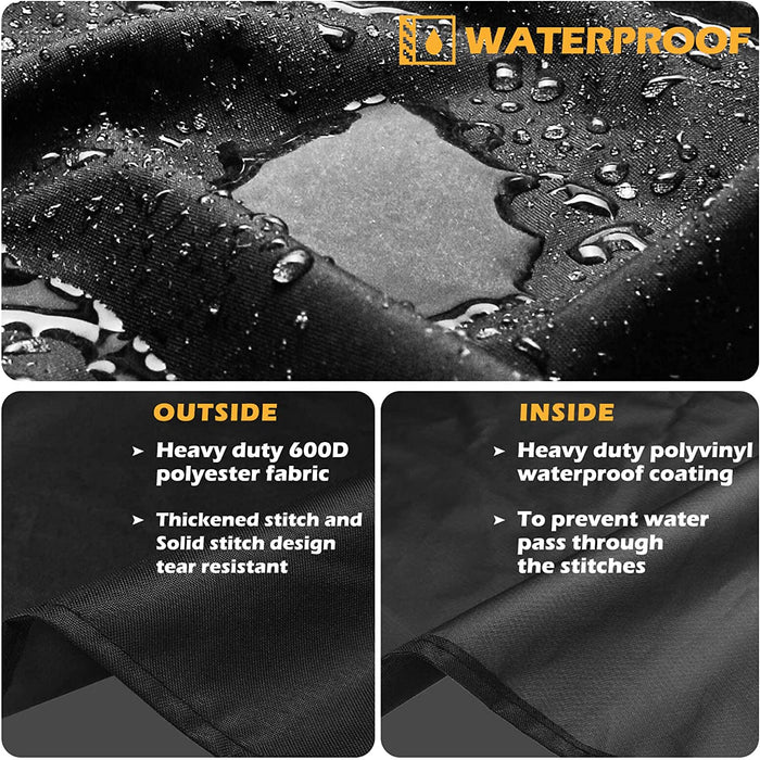 Premium Grill Cover fits Char-Griller Akron, Akron JR Series Egg Kamado Ceramic Charcoal Grills