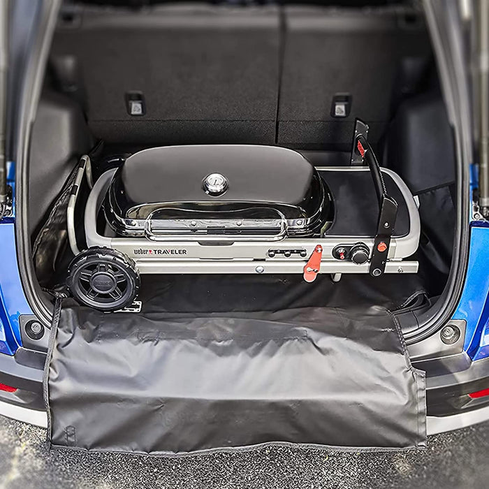 Grill Cover for Weber 9010001 Traveler Grill, 7030 Cargo Protector Storage Bag