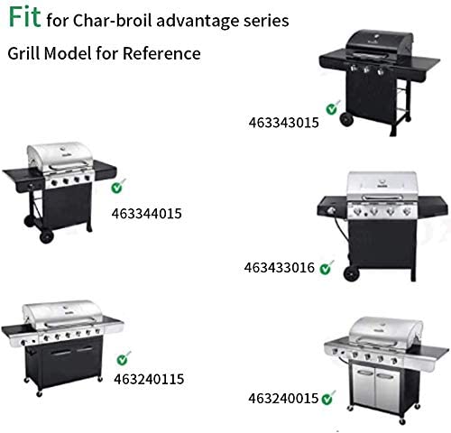 Char-broil Advantage 4 Burner Grills Parts Kit, fits 463240015, 463240115, 463343015 etc Grills