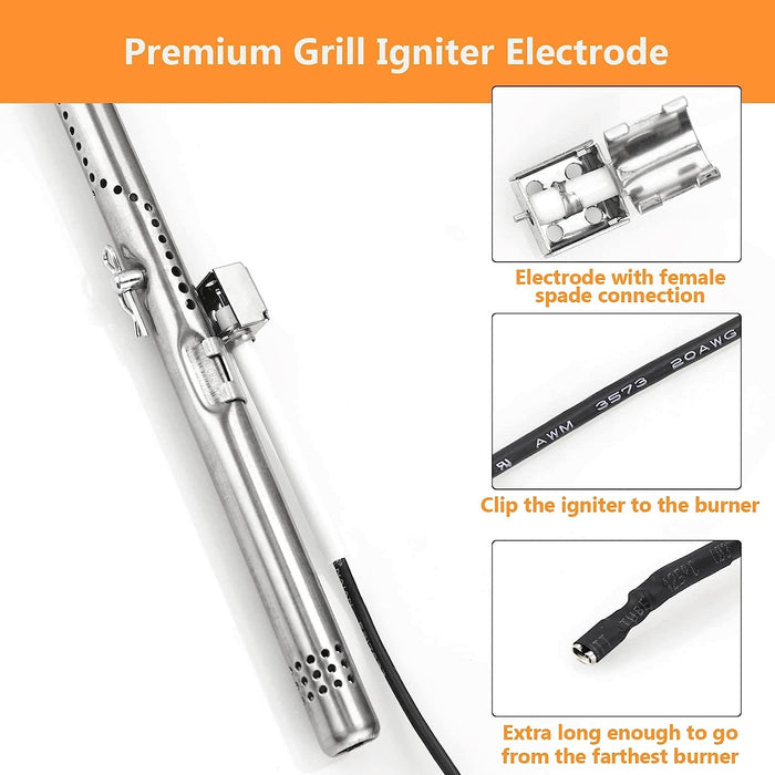 Repair Kit for CharBroil 2 Burner 463632520, 463632320, 463675016, 463675016P1 Signature Gas Grills