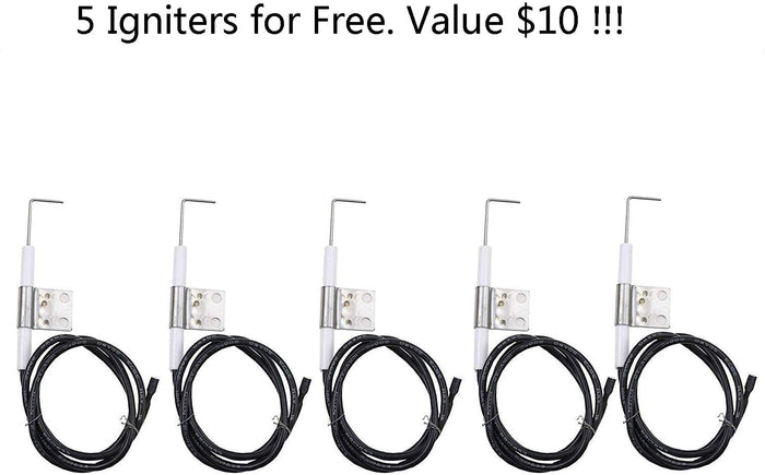 Repair Kit for Charbroil 5 Burner Classic 4736232307, 465320910, 463230112 Gas Grills