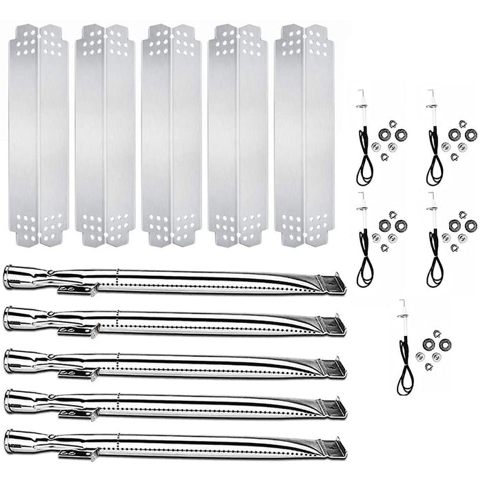 Repair Kit for Nexgrill 720-0888N, 720-0888S, 720-0888B, 720-0888, 720-0888A 5 Burner Gas Grills, Burners, Heat Plates and Igniters Kit
