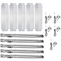Repair Kit for Nexgrill 720-0888N, 720-0888S, 720-0888B, 720-0888, 720-0888A 5 Burner Gas Grills, Burners, Heat Plates and Igniters Kit