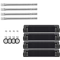 Repair Parts for Nexgrill 720-0925, 720-0925P 4 Burner Gas Grills, Replacement Burner Tubes+Heat Plates