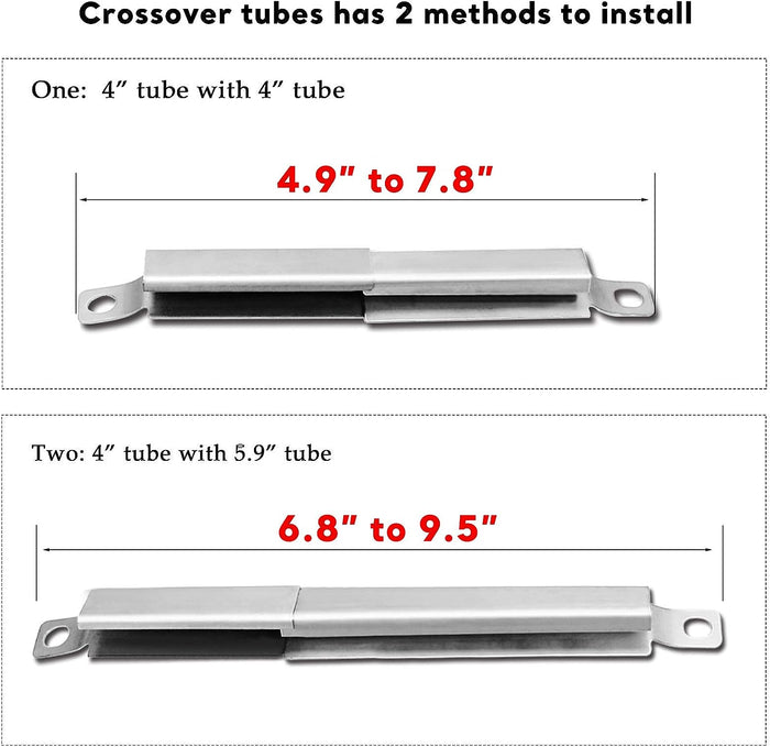 Repair Parts Kit for Char-Broil 2 Burner Gourmet Tru Infrared 463250212, 466241013, 463251413 Gas Grills