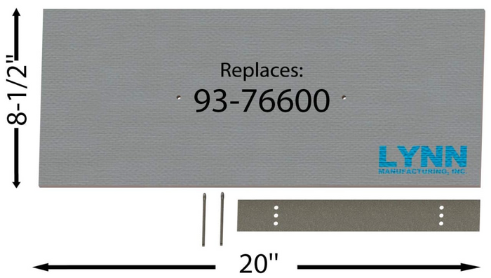 Replacement Baffle Kit for Hearthstone Manchester 8360, 93-76600, 2433A