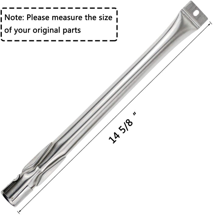 Nexgrill 720-0697 BBQ Grill Replacement Parts Kit, Burners + Heat Plates + Temperature Gauge