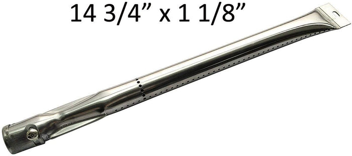 Replacement Stainless Steel Burner for Patio Range CG8400, CG8400NG, SK472B Gas Grills