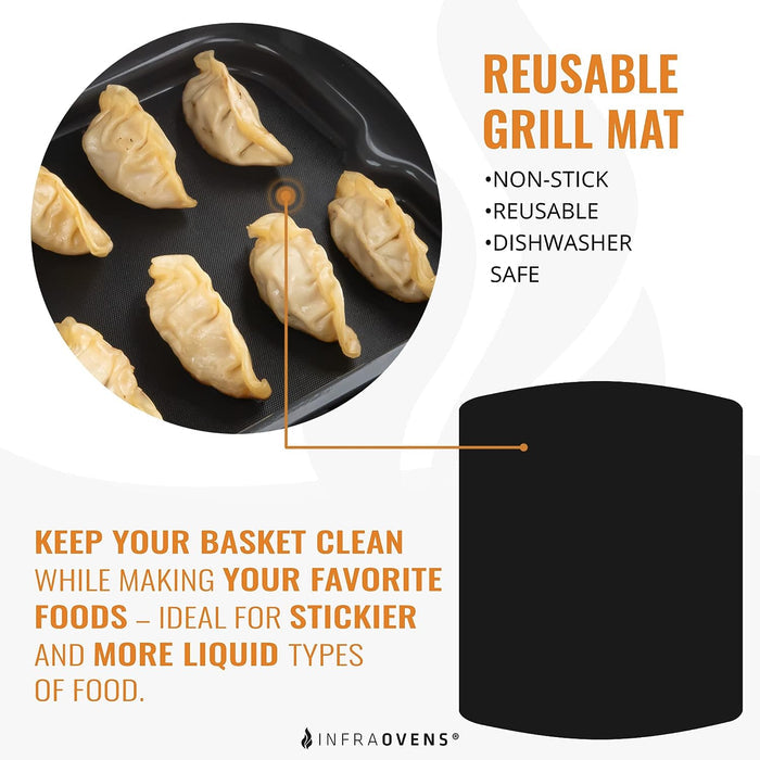 Reusable Heat Resistant Liner Accessories for Ninja Foodi 4qt AG301 5-in-1 Air Fryer Grill
