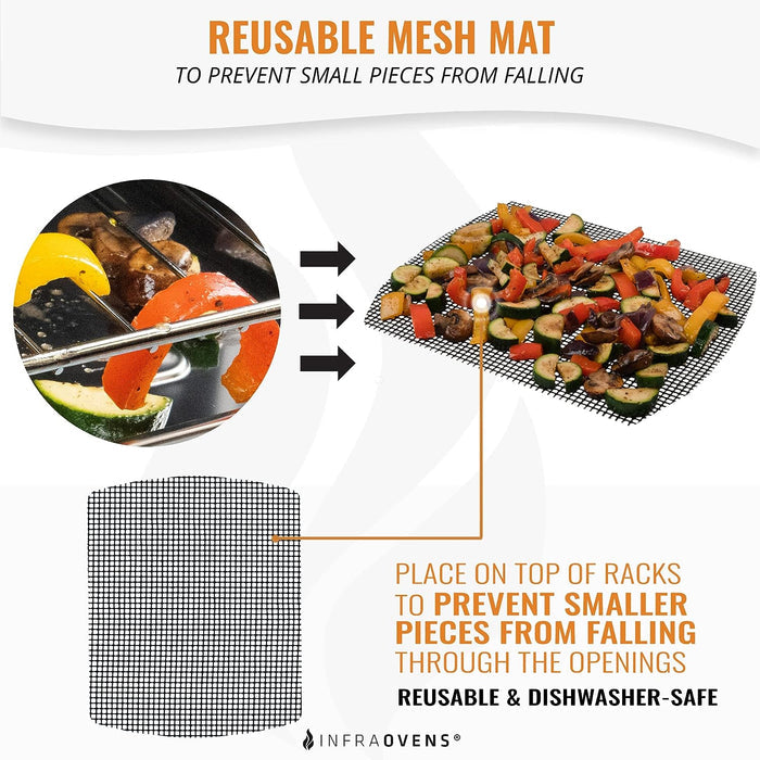 Reusable Heat Resistant Liner Accessories for Ninja Foodi 4qt AG301 5-in-1 Air Fryer Grill