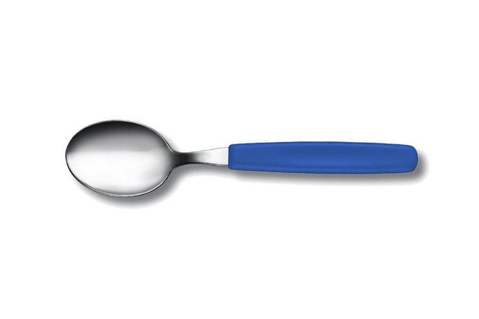 Set de 6 cuillères de table Victorinox Swiss Classic en acier manche bleu