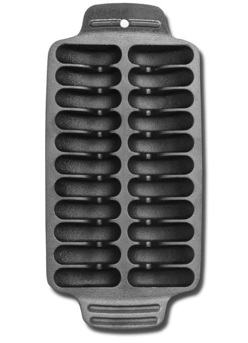 Shrimp Cast Iron Grill Griddle and Serving Pan for Outdoor Grilling and Cooking