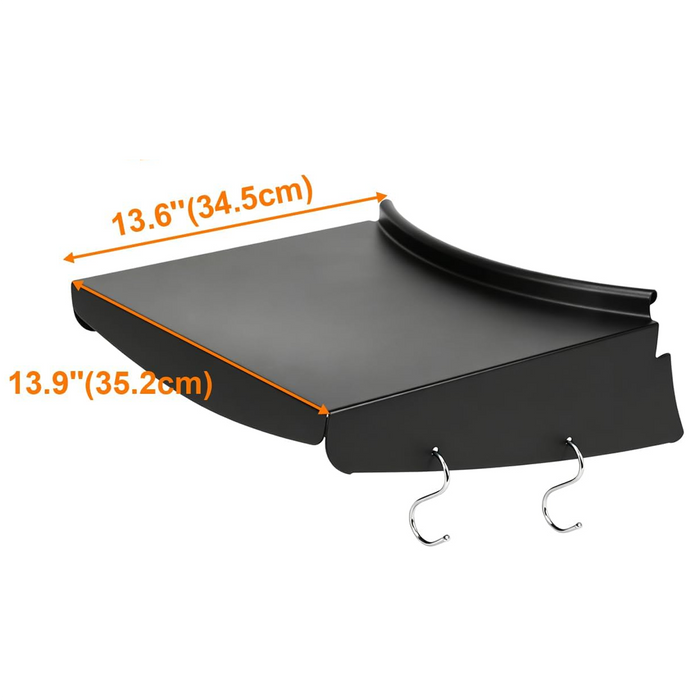Side Table Shelf fits Weber 22 Inch Kettle Master Touch Charcoal BBQ Grills