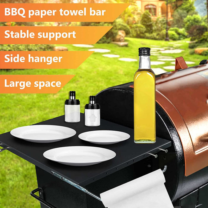 Side Table Shelf for Pit Boss Lexington 540, 700, 850, 1100, 1150 and Austin XL BBQ Pellet Smoker Grills