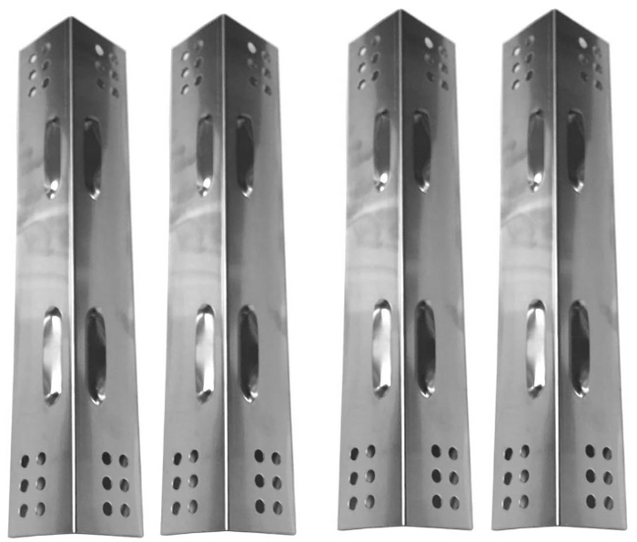 Stainless Heat Plates Shields Tents for Backyard Grill BY14-101-001-03 (4-Pack)