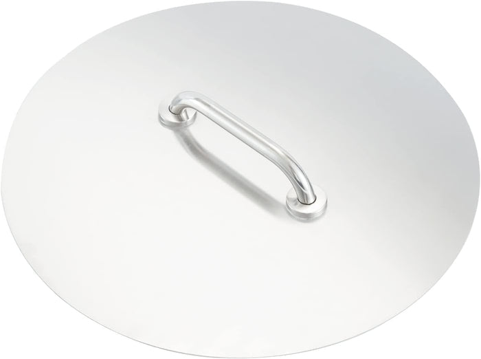 Stainless Steel 22 Inch Dia Round Drop-in Patio Fire Pit Burner Pan Ring Lid Cover