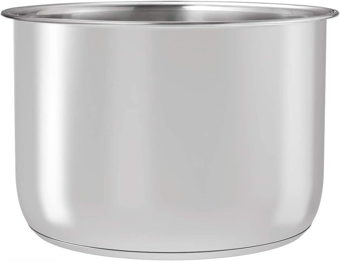 Stainless Steel Inner Pot Compatible with Ninja Foodi 8 Quart Accessories Replacement Insert Liner