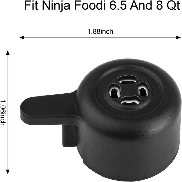 Steam Release Handle, Pressure Cooker Valve Replacement for Ninja Foodi OP401/OP301 6.5, 8 Quart