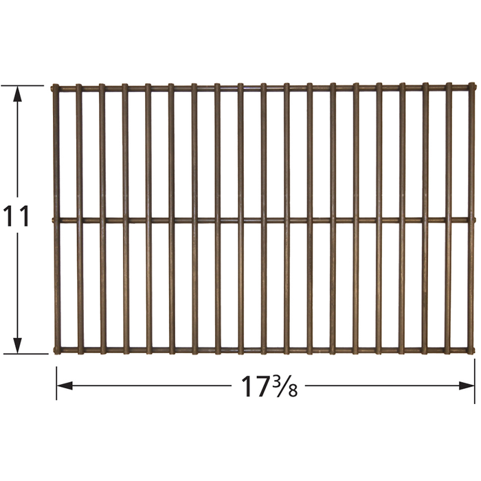 Steel Wire Rock Grate Replacement Parts for Amberlight 4000 Series Grills, 11" x 17 3/8"